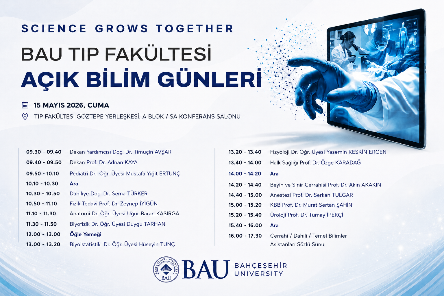 Bilimsel Paylaşımı Güçlendiren: Açık Bilim Günleri